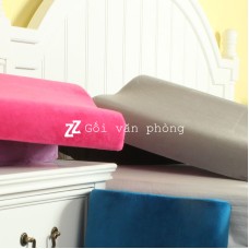 Vỏ gối ngủ cao su non size 50x30cm kiểu lượn sóng Vỏ gối ngủ cao su non size 50x30cm kiểu lượn sóng
