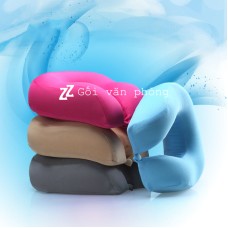 Gối chữ U memory foam cỡ lớn giá rẻ có khuy cài US100 Gối chữ U memory foam cỡ lớn giá rẻ có khuy cài US100