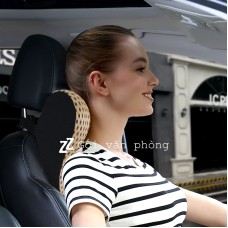 Gối tựa cổ ô tô cao su non loại cao cấp GLC-08 Gối tựa cổ ô tô cao su non loại cao cấp GLC-08