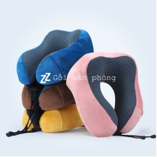 Gối chữ U cao su non kèm túi đựng GLC-10 Gối chữ U cao su non kèm túi đựng GLC-10