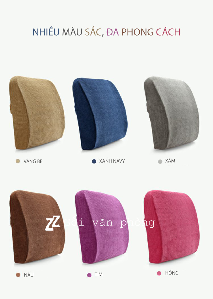 Màu gối tựa lưng