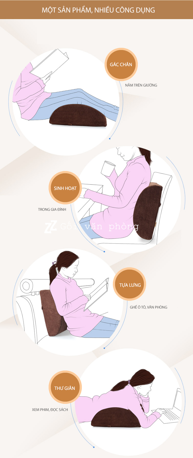 tác dụng gối tựa lưng tác dụng gối tựa lưng