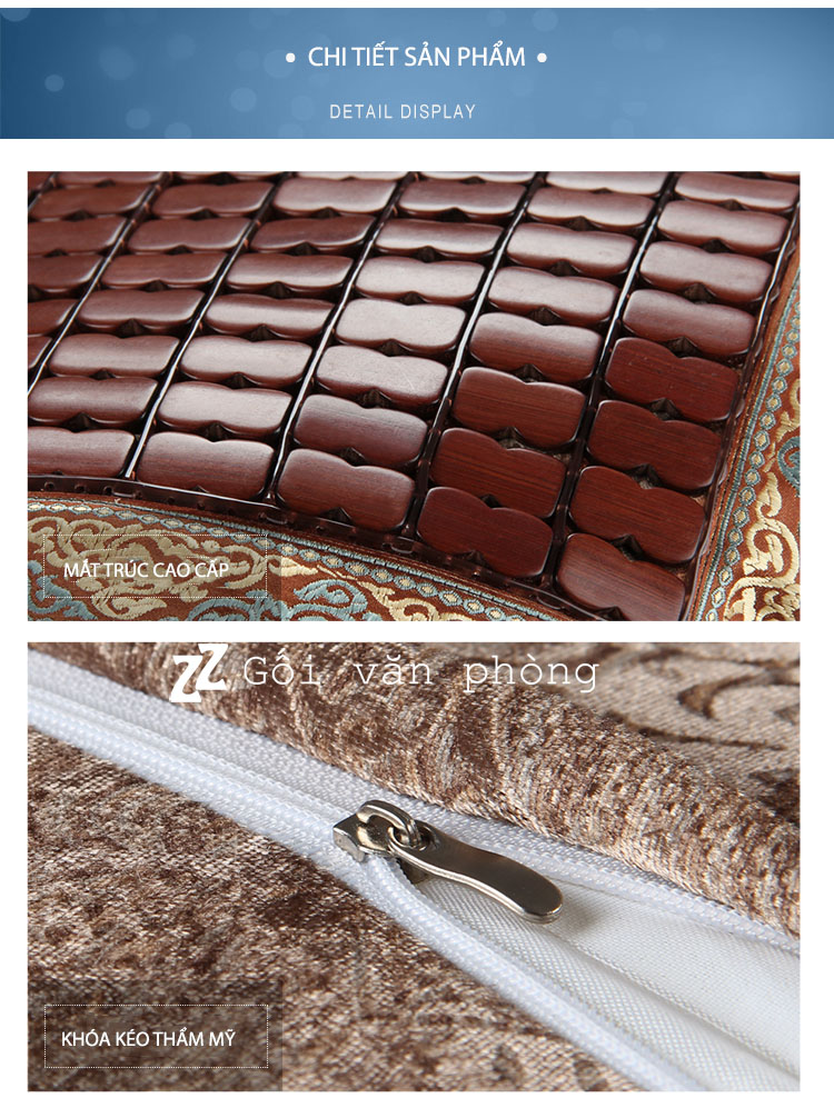 chi tiết gối sofa