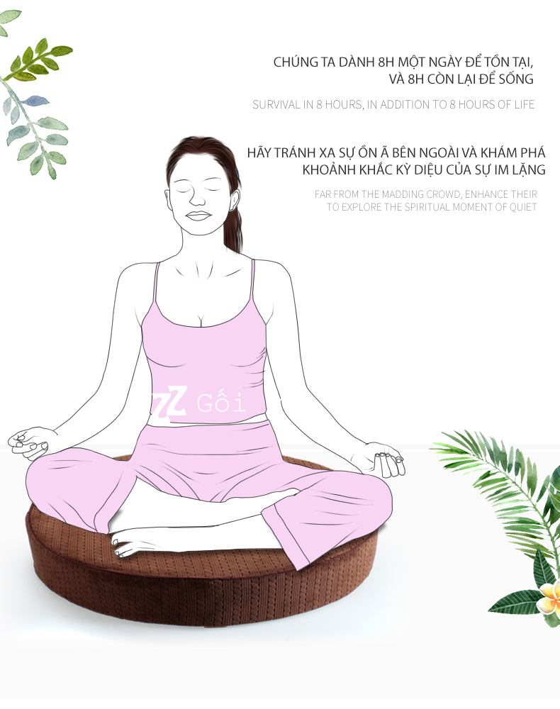 gối thiền gối thiền