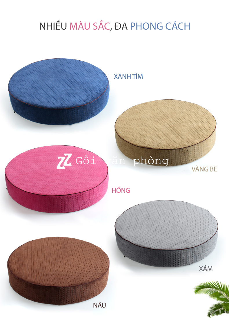 màu gối màu gối