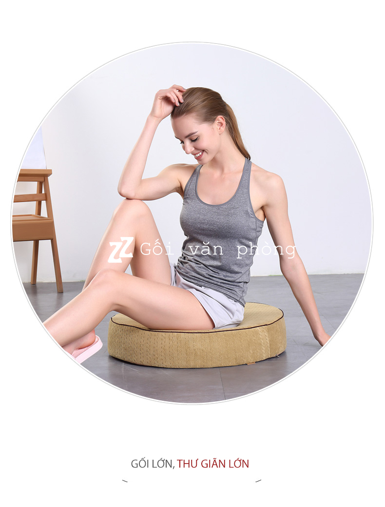 gối lót ngồi cao su non gối lót ngồi cao su non